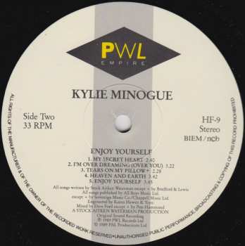 LP Kylie Minogue: Enjoy Yourself