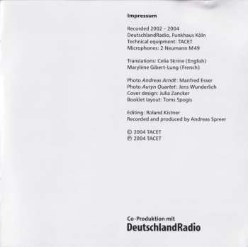 2CD Ludwig van Beethoven: Auryn's Beethoven (String Quartets ∙ Vol. 4 Of 4 Op. 130, 131, 133, 135)