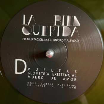2LP La Bien Querida: Premeditación, Nocturnidad Y Alevosía CLR | LTD