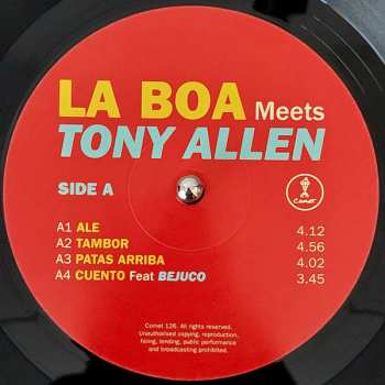 LP Tony Allen: La Boa Meets Tony Allen