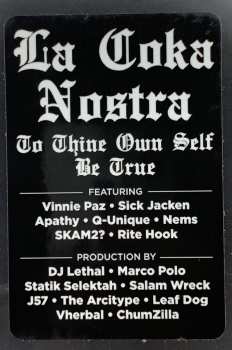 2LP La Coka Nostra: To Thine Own Self Be True