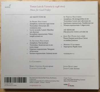 CD La Colombina: Music For Good Friday