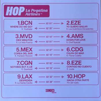 LP La Pegatina: Hop - Hacia Otra Parte CLR
