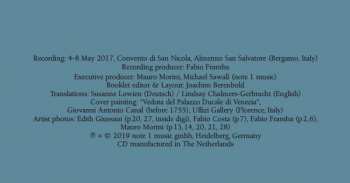 CD La Pifarescha: The Splendour Of Venice
