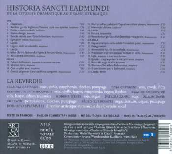 CD La Reverdie: Historia Sancti Eadmvndi
