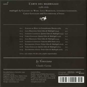 9CD/Doos La Venexiana: L'Arte De Madrigale LTD
