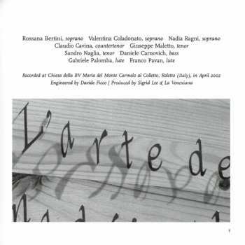 9CD/Doos La Venexiana: L'Arte De Madrigale LTD