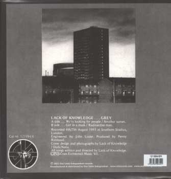 LP Lack Of Knowledge: Grey