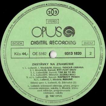 LP Laco Lučenič: Zastávky Na Znamenie