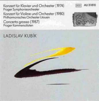 CD The Prague Symphony Orchestra: Konzert Für Klavier Und Orchester (1974) / Konzert Für Violine Und Orchester (1980) / Concerto Grosso (1987)