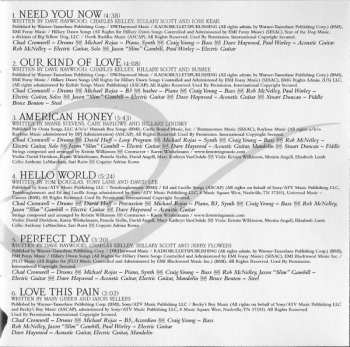 CD Lady Antebellum: Need You Now