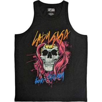Merch Lady Gaga: Tank T-shirt Skull