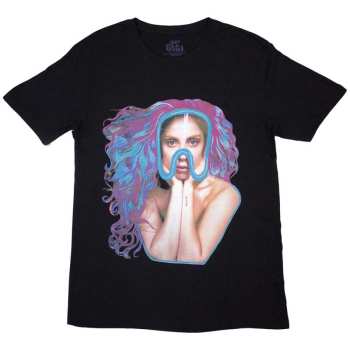 Merch Lady Gaga: Lady Gaga Unisex T-shirt: Artpop Goggles (back Print) (small) S
