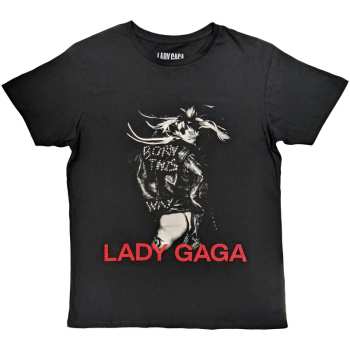 Merch Lady Gaga: Lady Gaga Unisex T-shirt: Leather Jacket (small) S