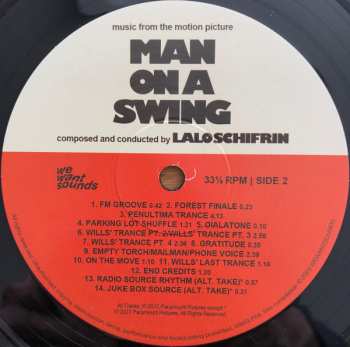 LP Lalo Schifrin: Man On A Swing (Original Motion Picture Soundtrack)