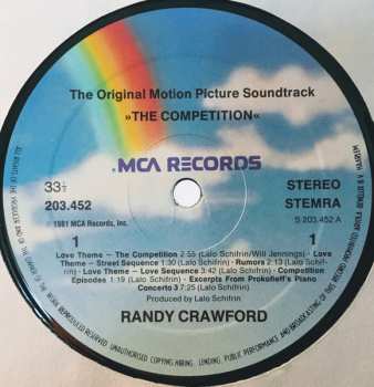 LP Lalo Schifrin: The Competition (Music From The Original Motion Picture Soundtrack)