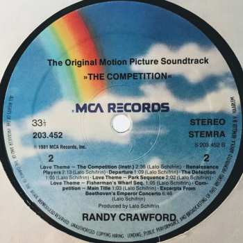 LP Lalo Schifrin: The Competition (Music From The Original Motion Picture Soundtrack)