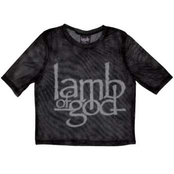 Merch Lamb Of God: Dames Crop Top Logo Lamb Of God