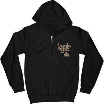 Merch Lamb Of God: Hoodie Met Rits Ashes Of The Wake Album Cover