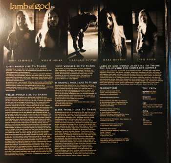 2LP Lamb Of God: Sacrament