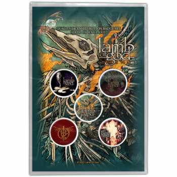 Merch Lamb Of God: Set Badges Omens
