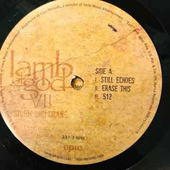 2LP Lamb Of God: VII: Sturm Und Drang
