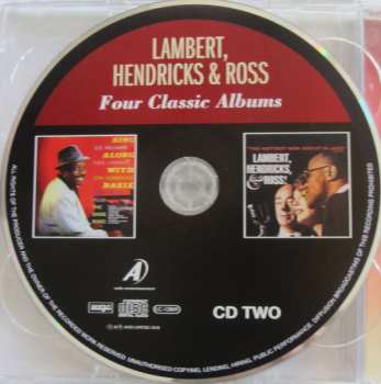 2CD Lambert, Hendricks & Ross: Four Classic Albums