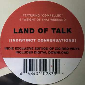 LP Land Of Talk: [Indistinct Conversations] LTD