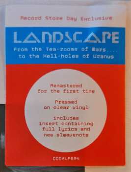 LP Landscape: From The Tea-Rooms Of Mars .... To The Hell-Holes Of Uranus CLR