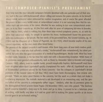 CD Sergei Vasilyevich Rachmaninoff: Piano Concerto No. 2, Paganini Rhapsody
