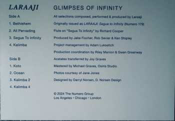 LP Laraaji: Glimpses Of Infinity CLR