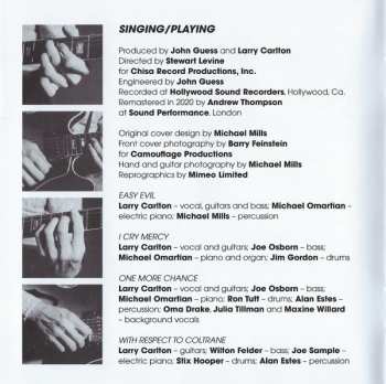 CD Larry Carlton: Singing / Playing