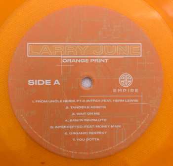 LP Larry June: Orange Print CLR