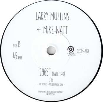 SP Mike Watt: "1969" (Parts One + Two) LTD