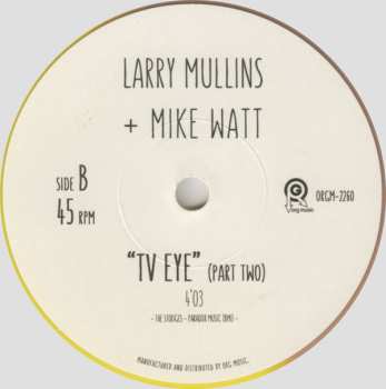 SP Mike Watt: TV Eye (Parts One + Two)