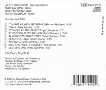 CD Adam Nussbaum: It Might As Well Be Spring