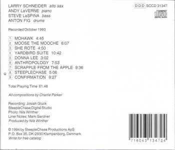 CD Larry Schneider Quartet: Mohawk