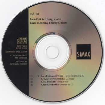 CD Einar Henning Smebye: Quasi Una Sonata