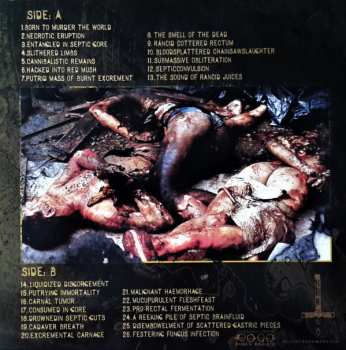 LP Last Days Of Humanity: The Sound Of Rancid Juices Sloshing Around Your Coffin CLR