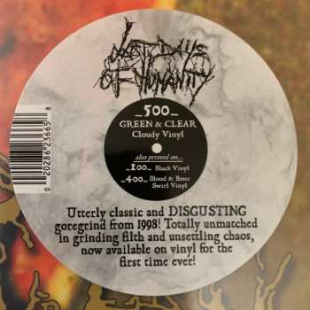 LP Last Days Of Humanity: The Sound Of Rancid Juices Sloshing Around Your Coffin CLR
