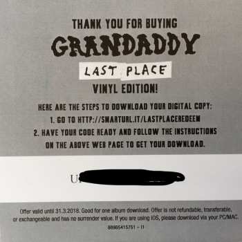 LP Grandaddy: Last Place CLR