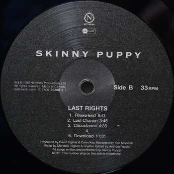 LP Skinny Puppy: Last Rights