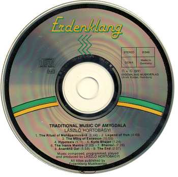 CD László Hortobágyi: Traditional Music Of Amygdala