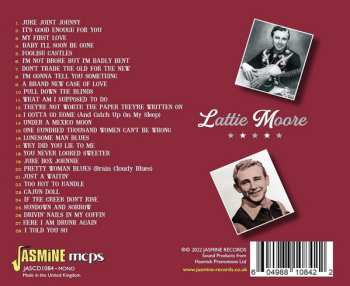CD Lattie Moore: Juke Box To Juke Joint – The Anthology 1952-1962