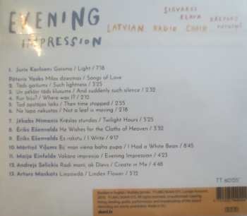 CD Latvian Radio Choir: Evening Impression 
