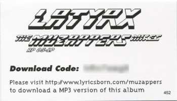 2LP Latyrx: The Muzapper's Mixes LP DLX | CLR