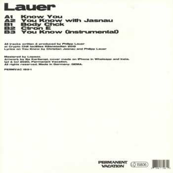 LP Phillip Lauer: Know You