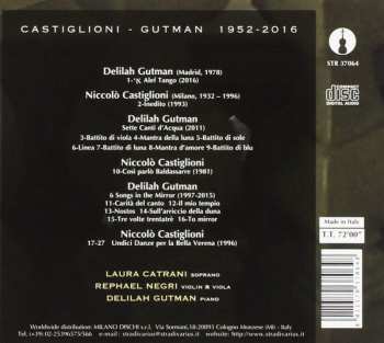 CD Niccolò Castiglioni: Castiglioni - Gutman 1952 - 2016