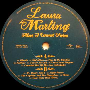 LP Laura Marling: Alas I Cannot Swim
