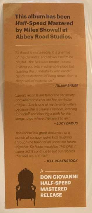 2LP Laura Stevenson & The Cans: Sit Resist DLX